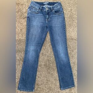 Plain bootcut- ish jeans